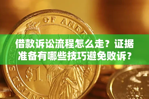 武汉借款诉讼流程怎么走？证据准备有哪些技巧避免败诉？