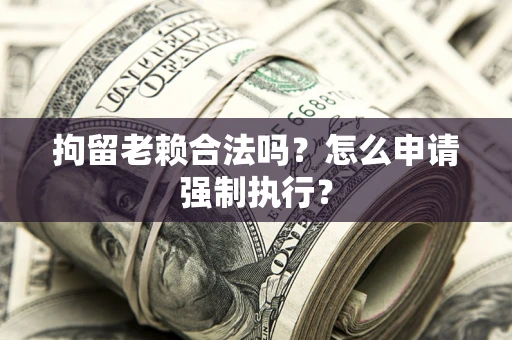 武汉拘留老赖合法吗？怎么申请强制执行？