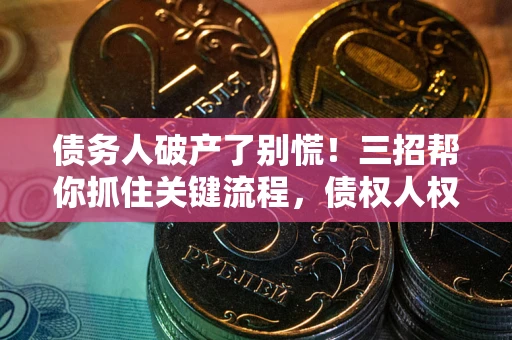 武汉债务人破产了别慌！三招帮你抓住关键流程，债权人权益不再缩水