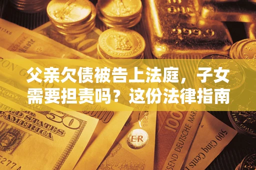武汉父亲欠债被告上法庭，子女需要担责吗？这份法律指南必须看完