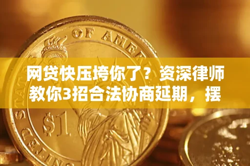武汉网贷快压垮你了？资深律师教你3招合法协商延期，摆脱暴力催收！