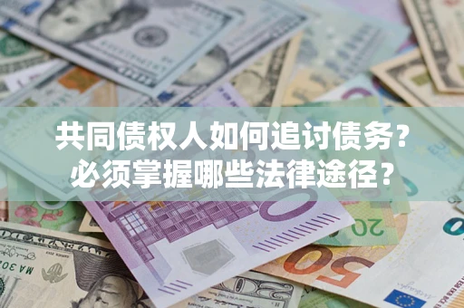 武汉共同债权人如何追讨债务？必须掌握哪些法律途径？