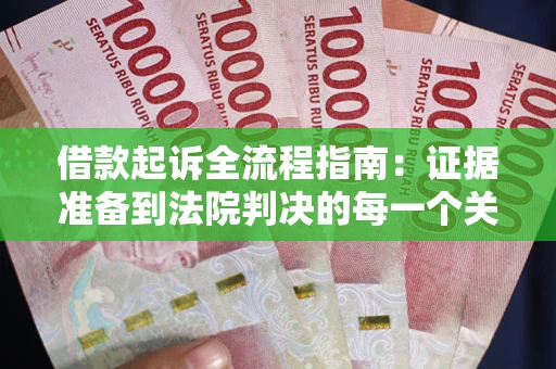 武汉借款起诉全流程指南：证据准备到法院判决的每一个关键步骤