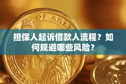武汉担保人起诉借款人流程？如何规避哪些风险？