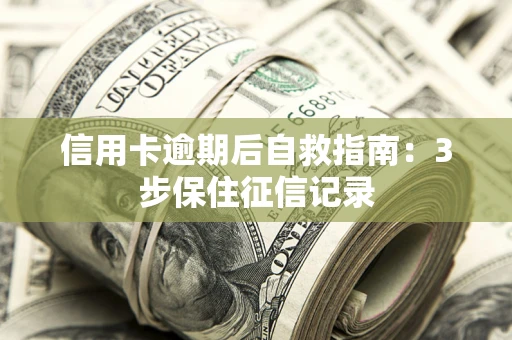 武汉信用卡逾期后自救指南：3步保住征信记录