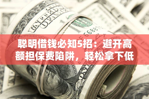 武汉聪明借钱必知5招：避开高额担保费陷阱，轻松拿下低息贷款
